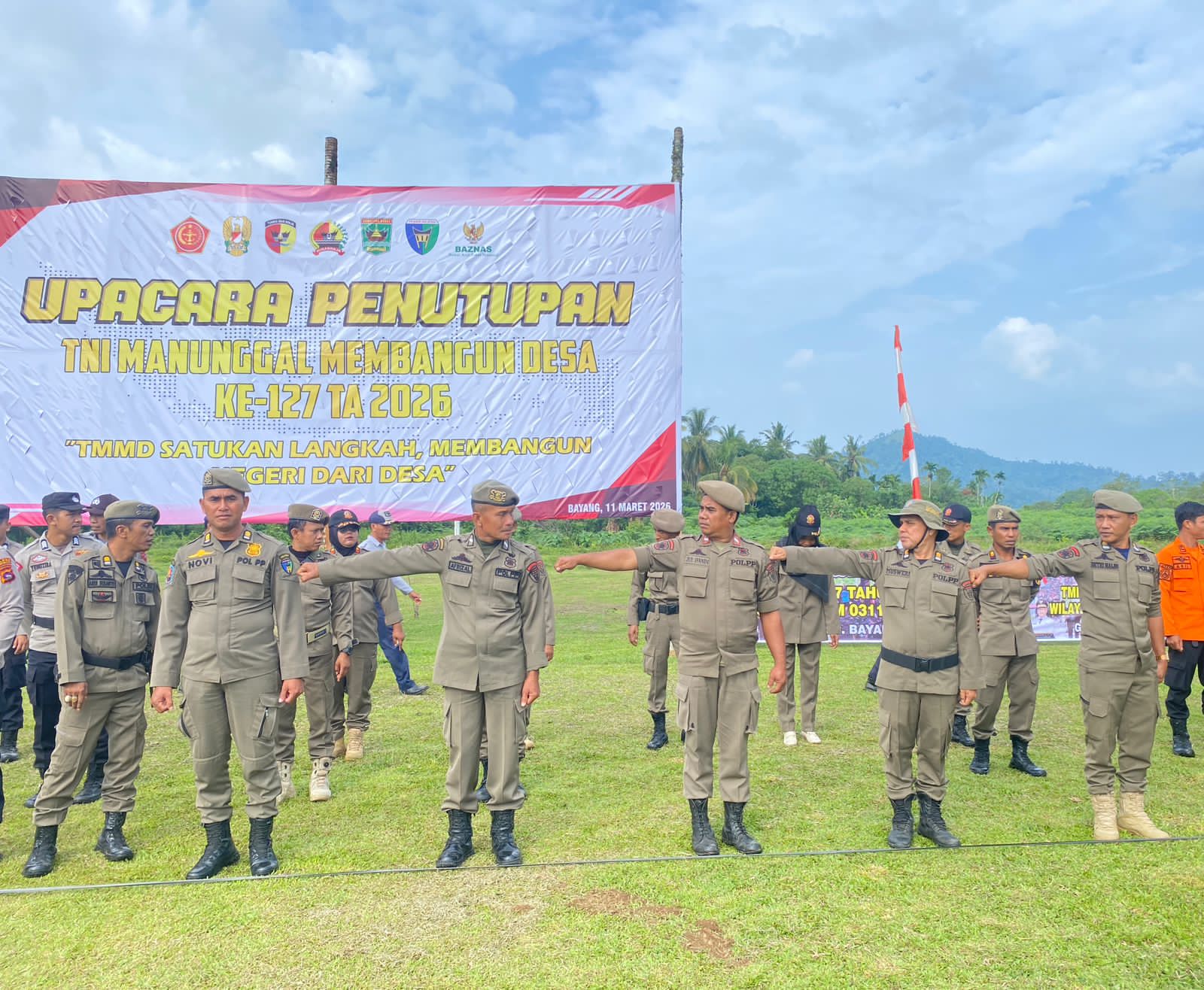 Upacara Penutupan TMMD Ke-127