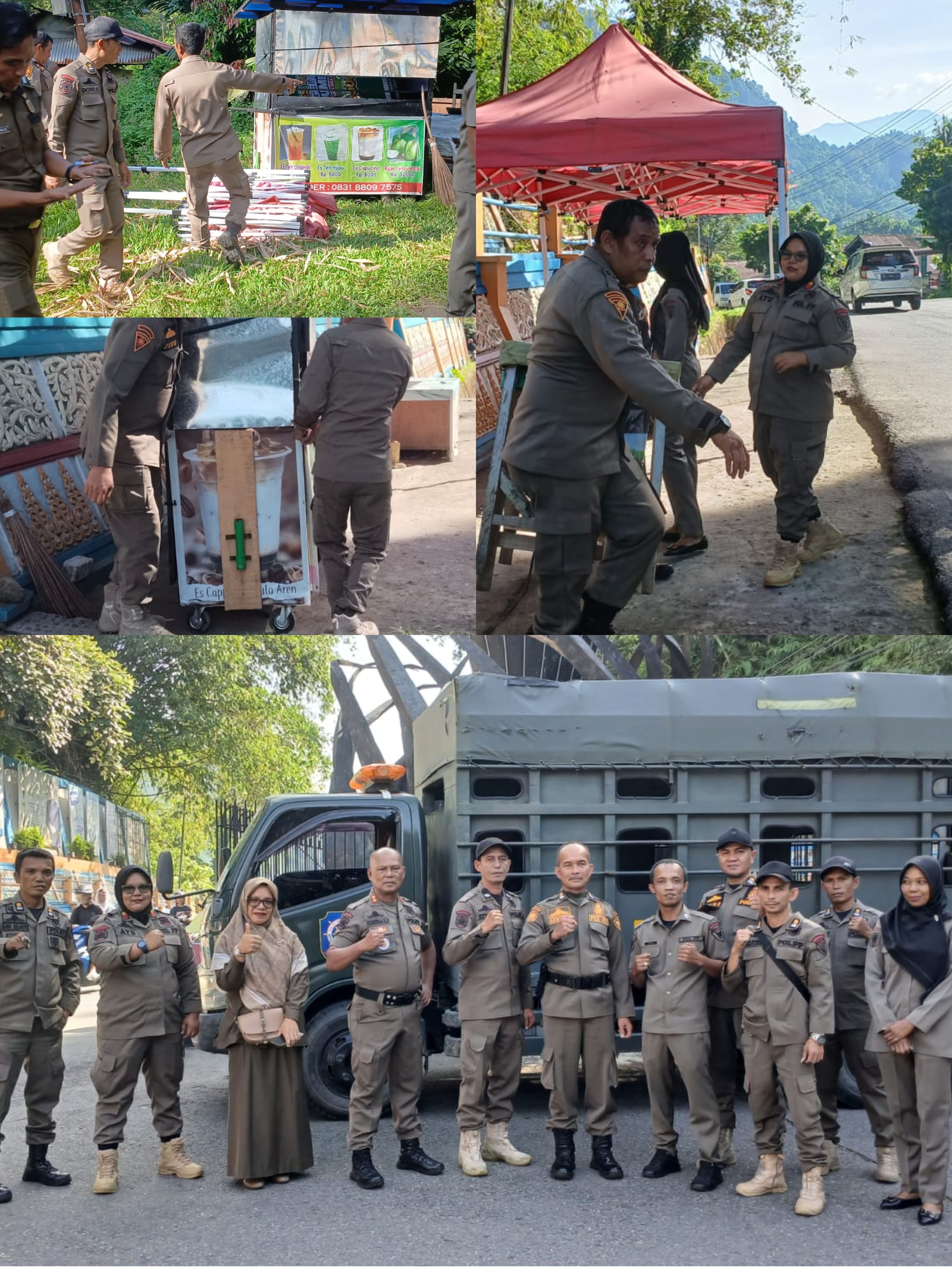 PENERTIBAN PKL DI BUKIT PUTUS PAINAN