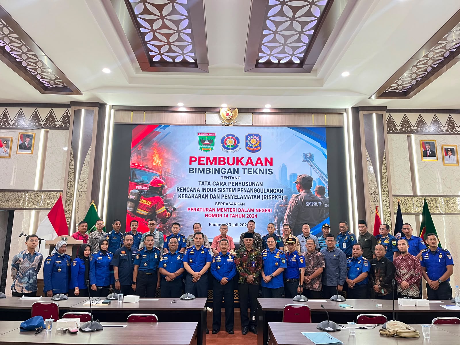 Bimbingan Teknis  Rencana Induk Sistem Penanggulangan Kebakaran dan Penyelamatan (RISPKP)