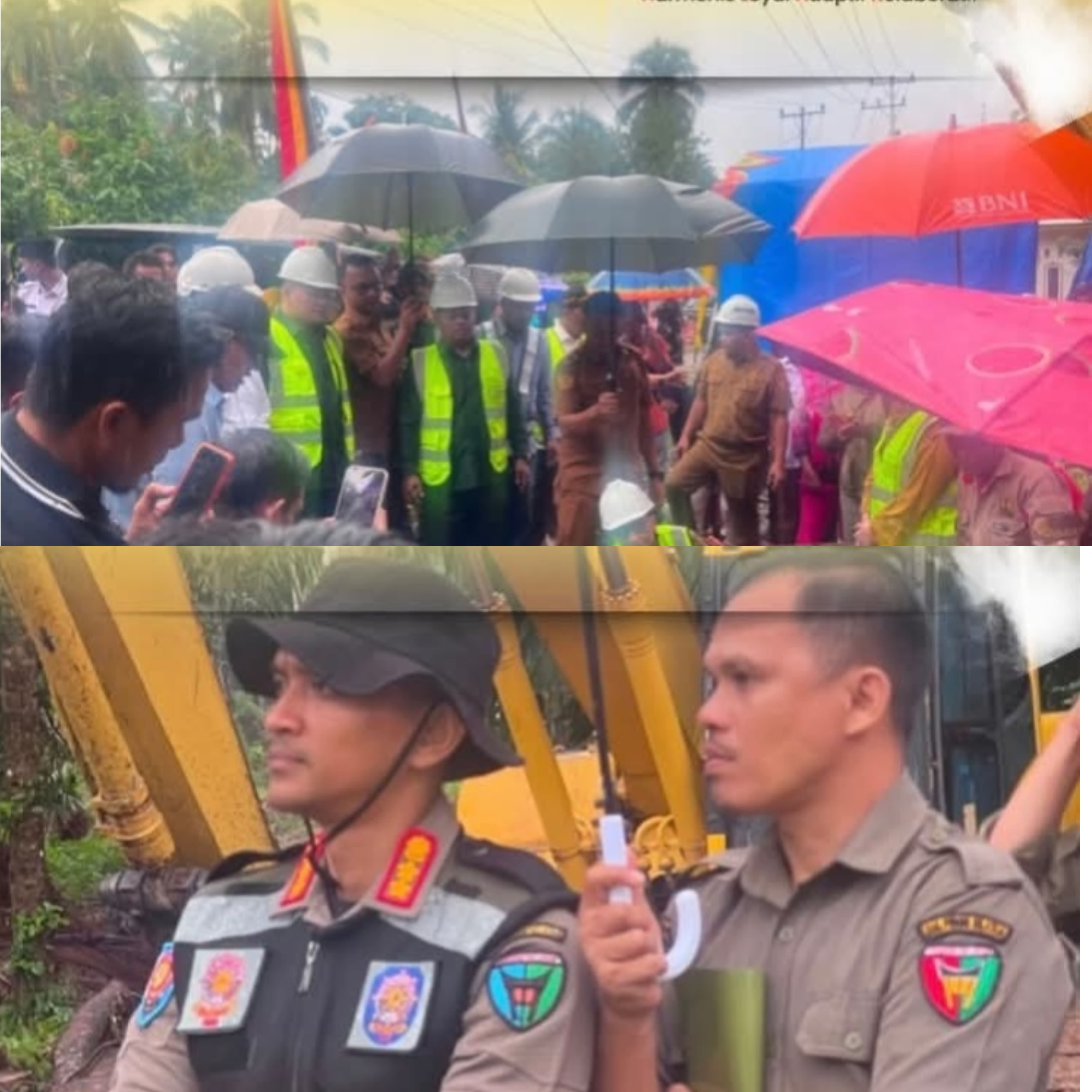 Groundbreaking Jembatan Gantung
