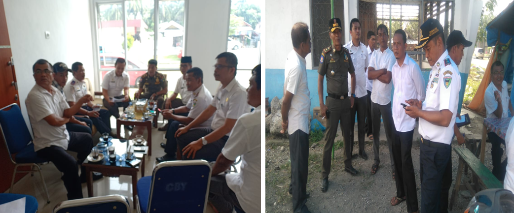 Rapat Perencanaan Penertiban Bangunan dan Warung Liar 11 September 2019