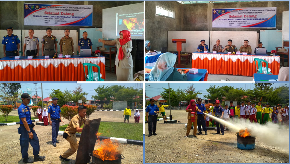 Sosialisasi Kebakaran  Batang Kapas 10 September 2019